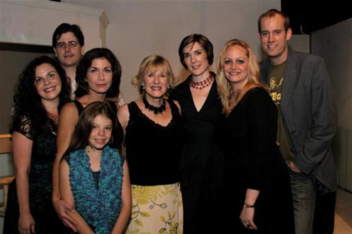 Melissa Ross, Marshall Correro, Amy da Luz, Paris Yates, Joy Franz, Bronwen Coleman, Donna Robinson, and D.H. Johnson at 