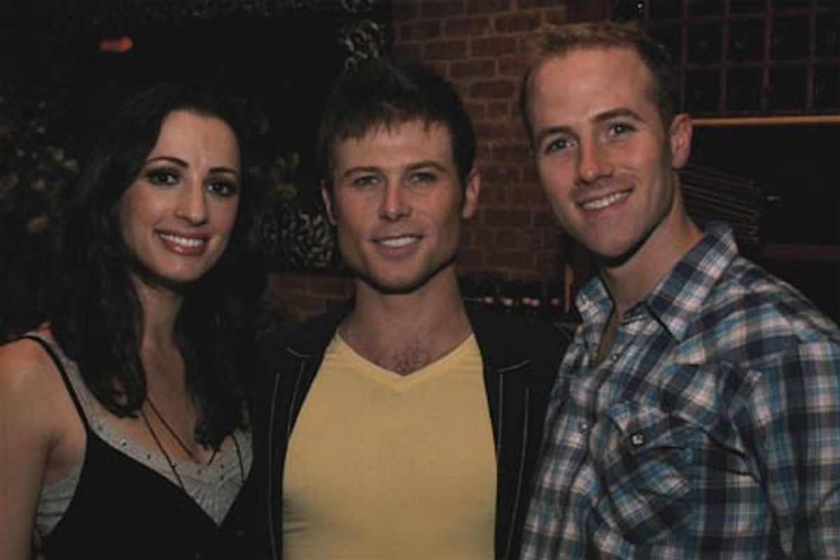 Meredith Inglesby, Jacob Young and Brett Shuford at 