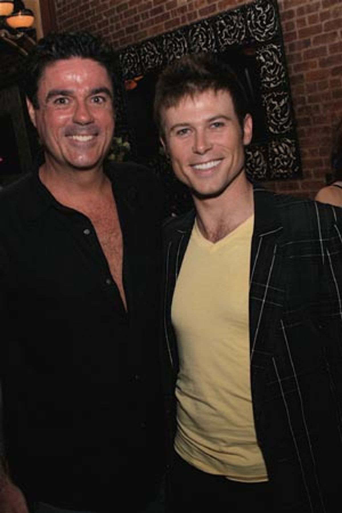 Stuart Marland (new Lumiere) and Jacob Young at 