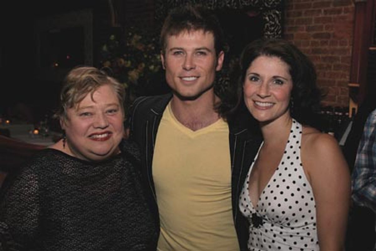 Mary Stout, Jacob Young and Elizabeth Polito at 