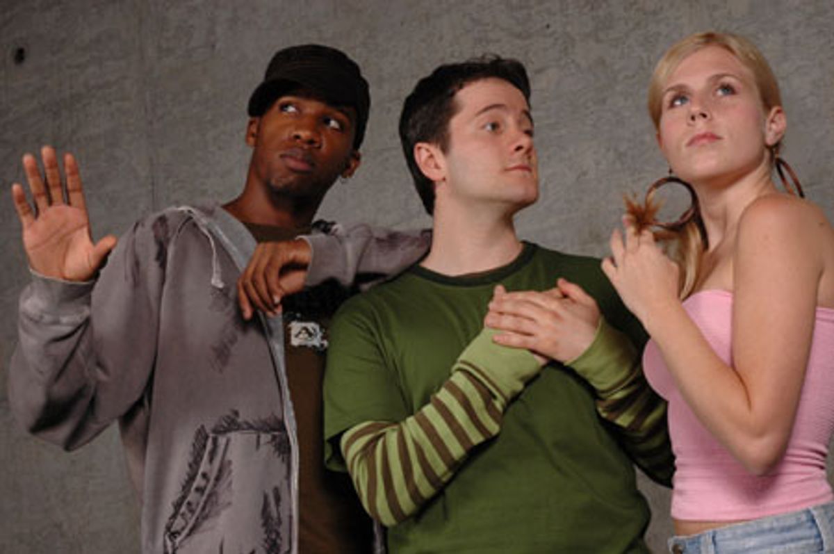Dashaun Young (as Jamal), Ben Rauch and Jessie Novotny (as Candy) at 