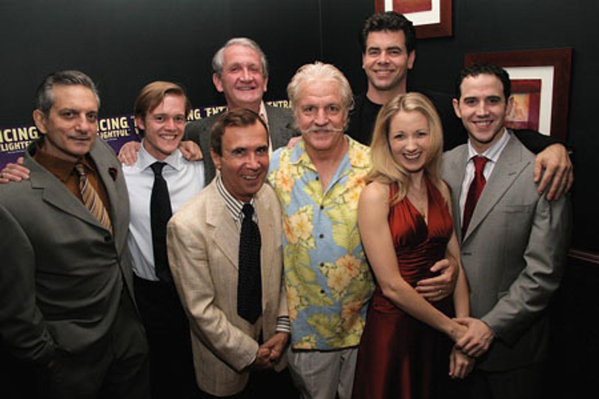 Martin Vidnovic, Douglas Ullman Jr., Robert R. Oliver, John Deyle, Leo Burmester, Burke Moses, Sara Jean Ford, and Santino Fontana at 