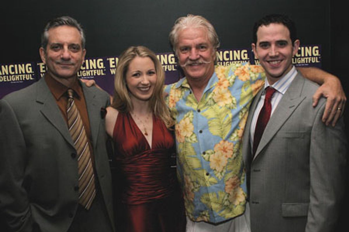 Martin Vidnovic, Sara Jean Ford, Leo Burmester and Santino Fontana at 