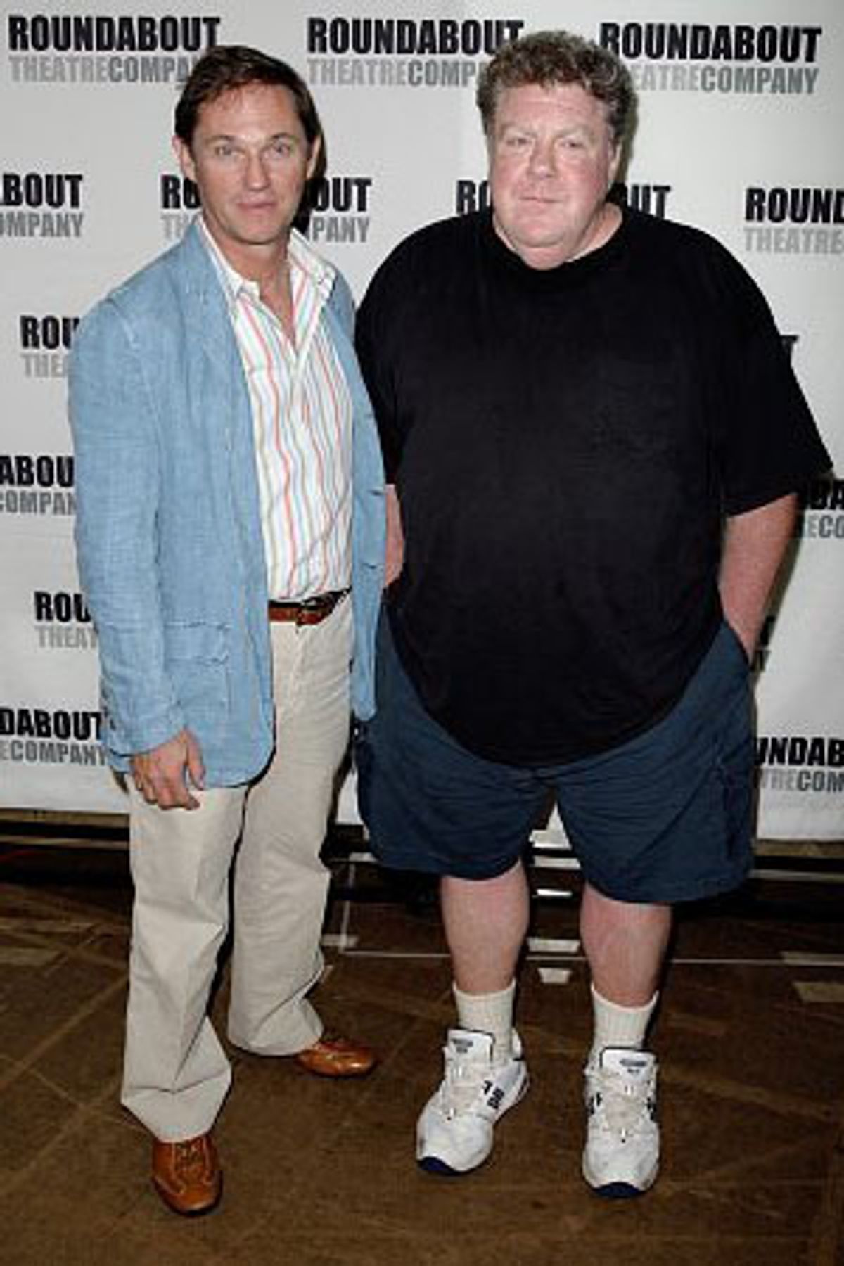 Richard Thomas and George Wendt at 