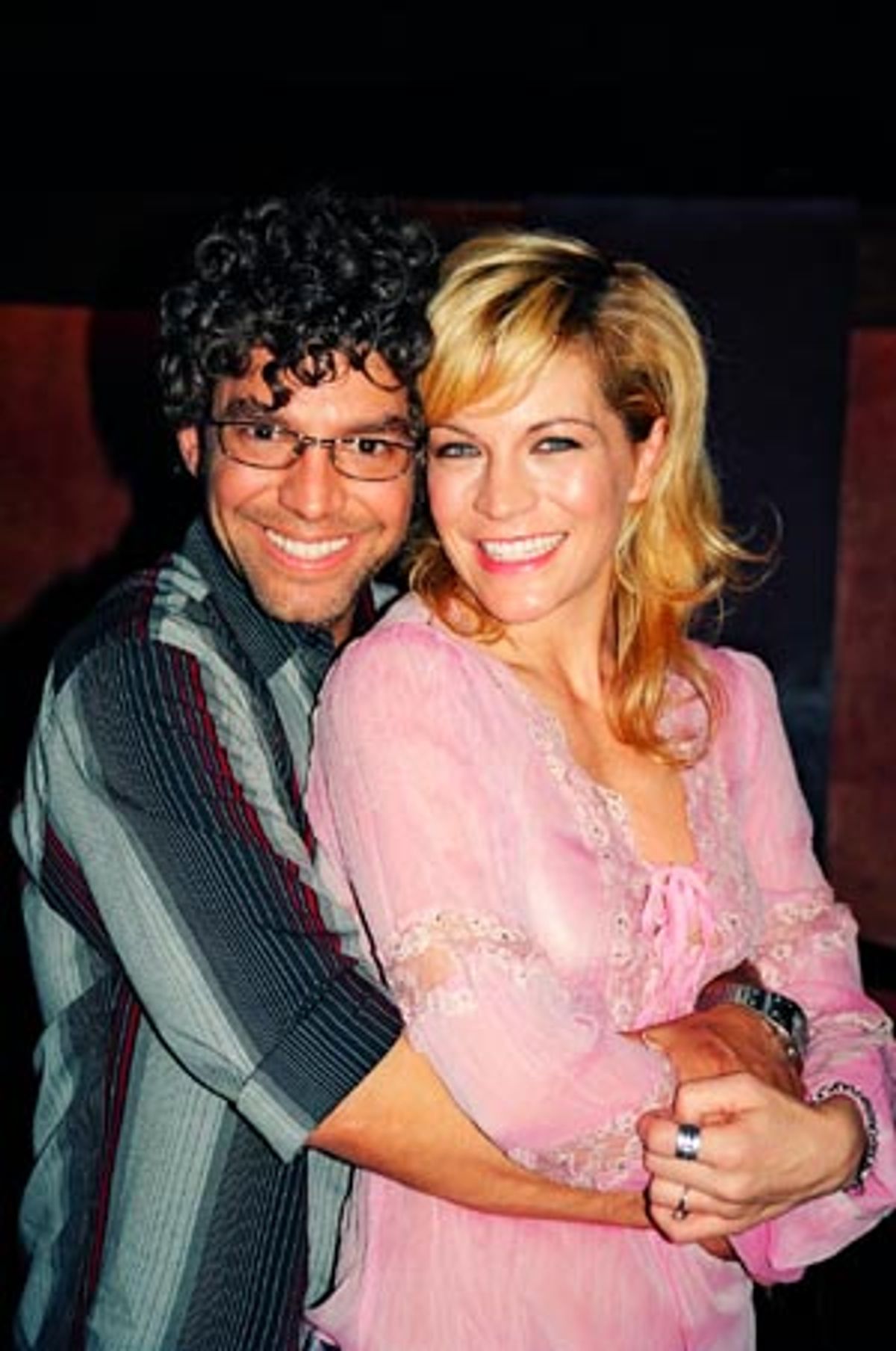 Lovebirds Paul Stancato (resident director of The Lion King tour and Felicia Finley) at 