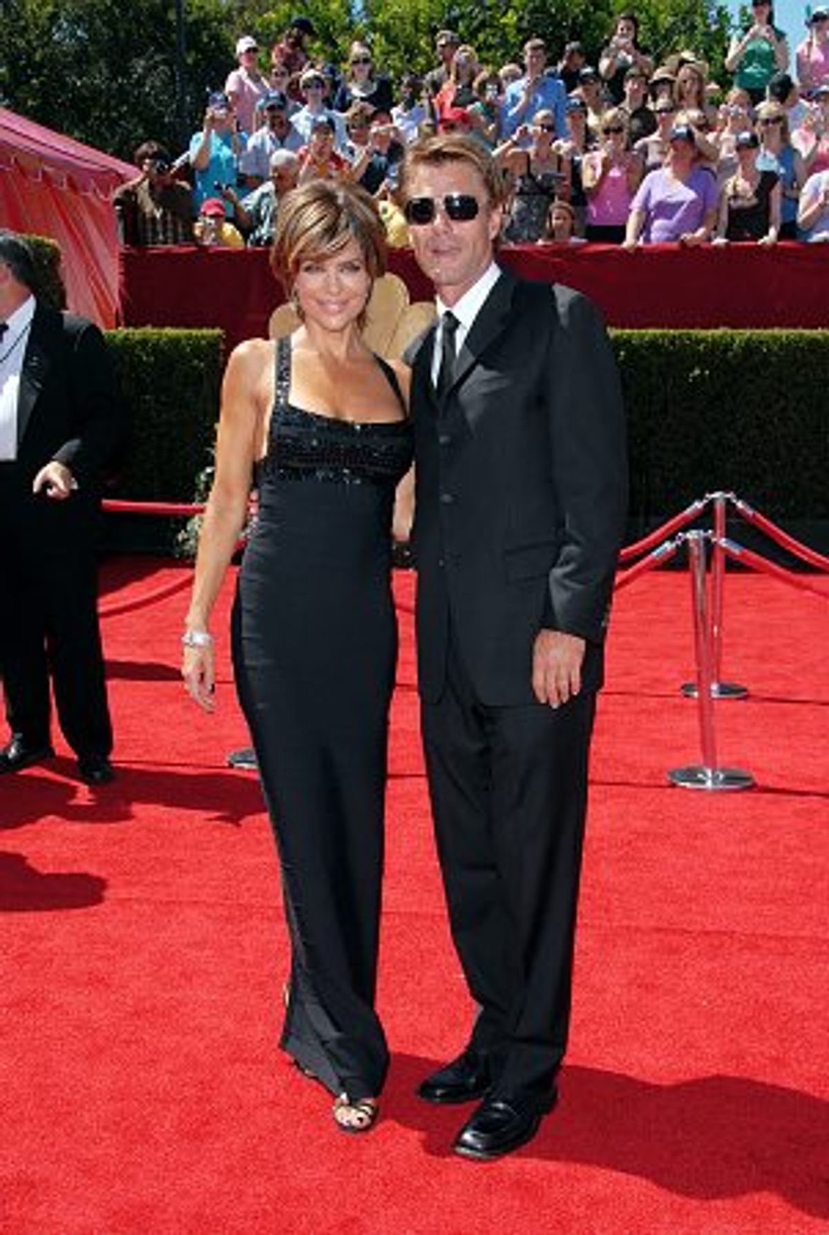 Lisa Rinna and Harry Hamlin at 