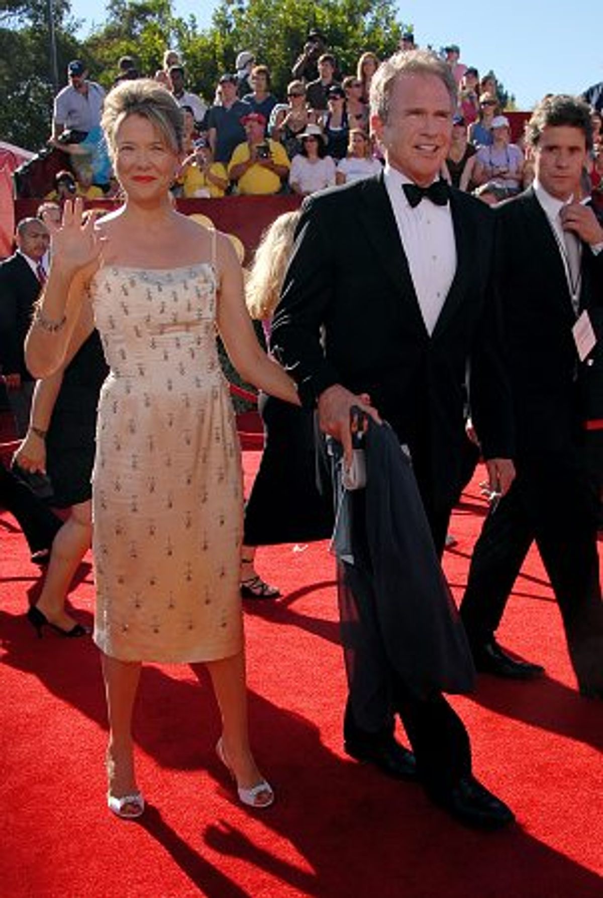 Annette Bening and Warren Beatty at 