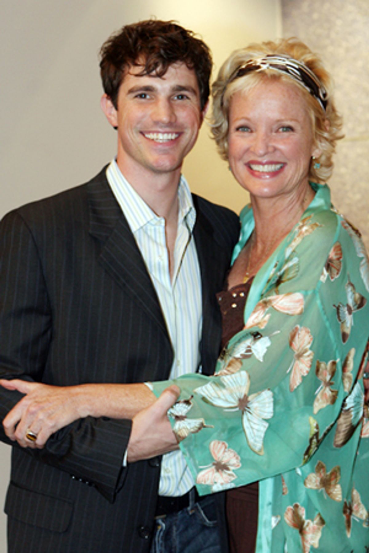 Matt Cavenaugh and Christine Ebersole at 