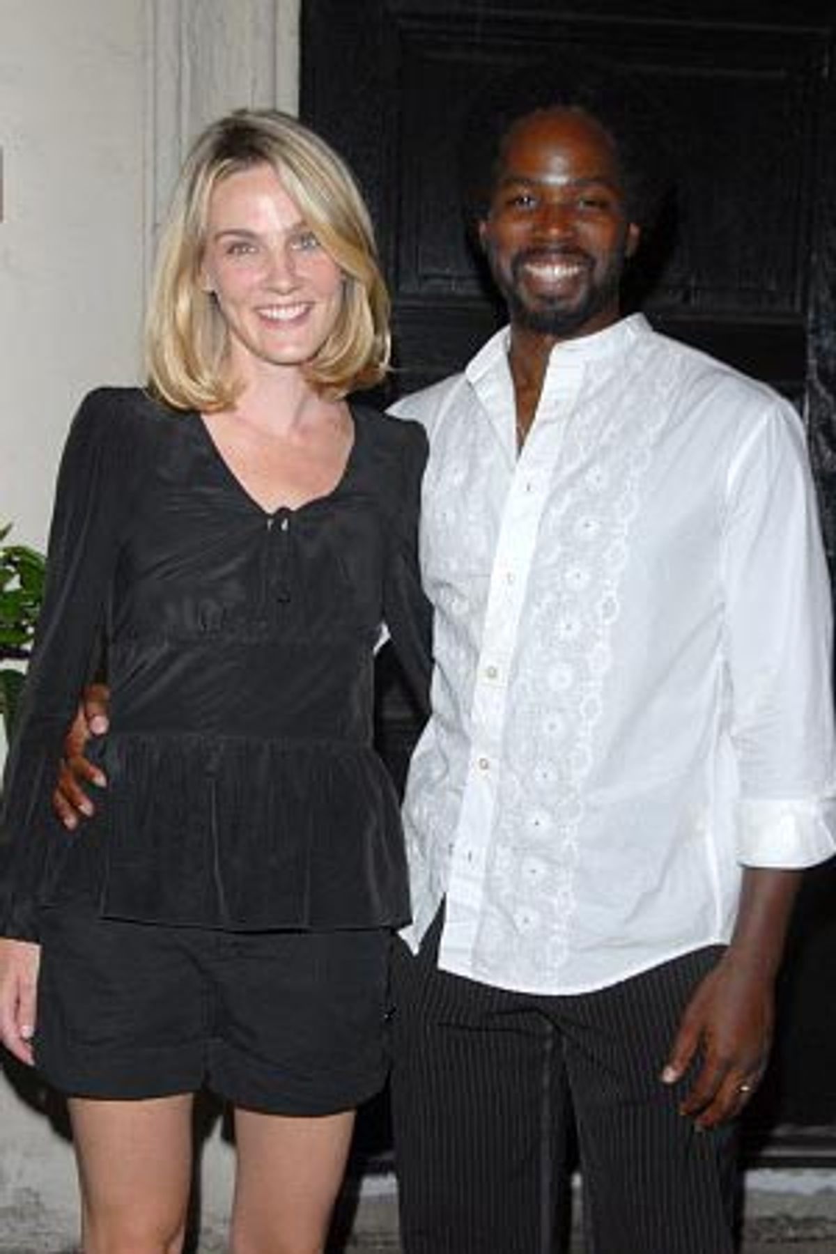 Harold Perrineau and guest at 