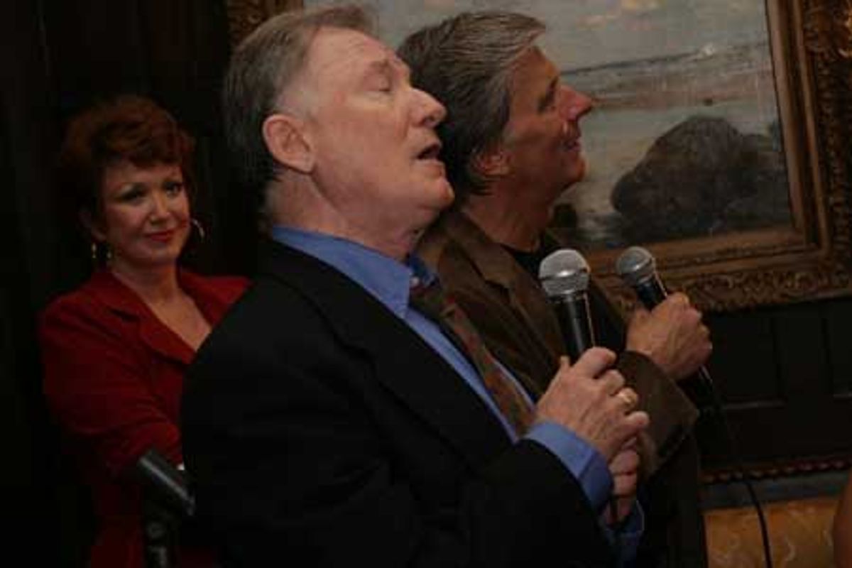 Donna McKechnie, Harvey Evans, and Kurt Peterson at 