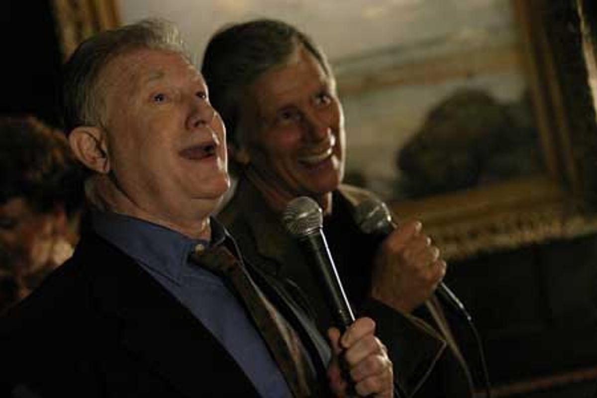 Harvey Evans and Kurt Peterson at 