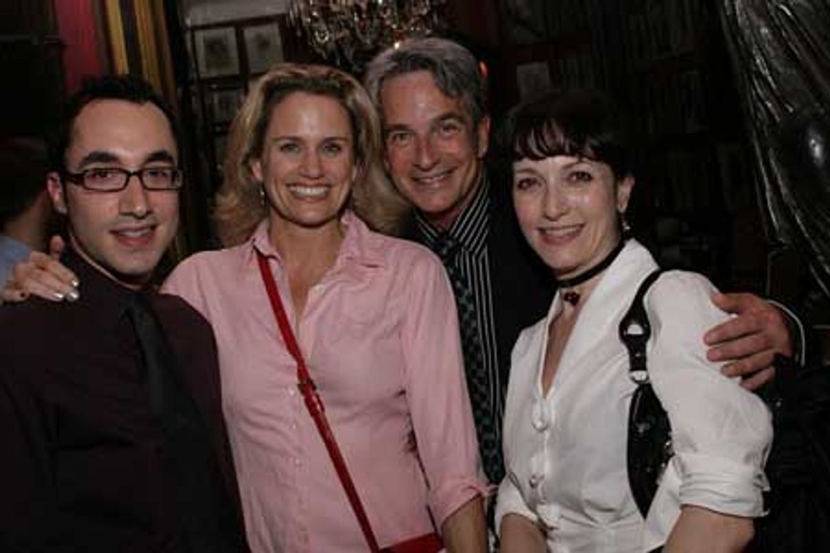 David Brind, Cady Huffman, Thommie Walsh and Bebe Neuwirth at 
