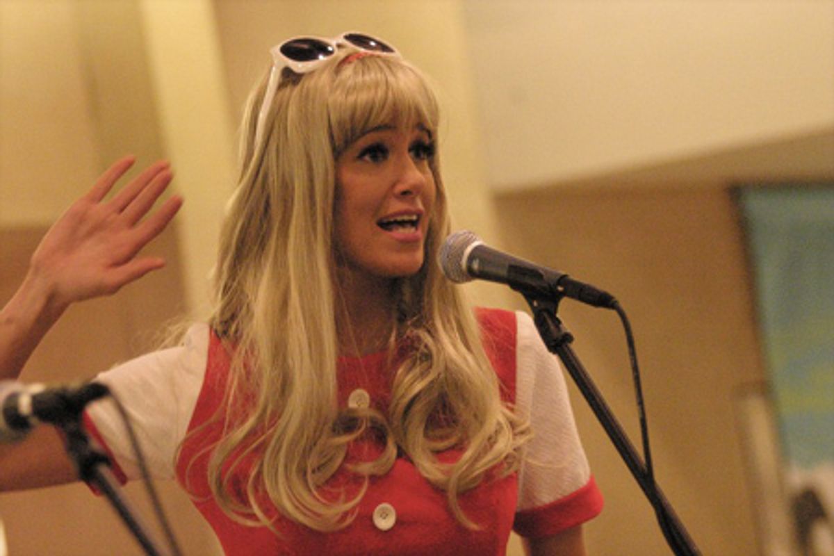 Coleen Sexton singing 'His Smile Told Me So' from Go Go Beach at 