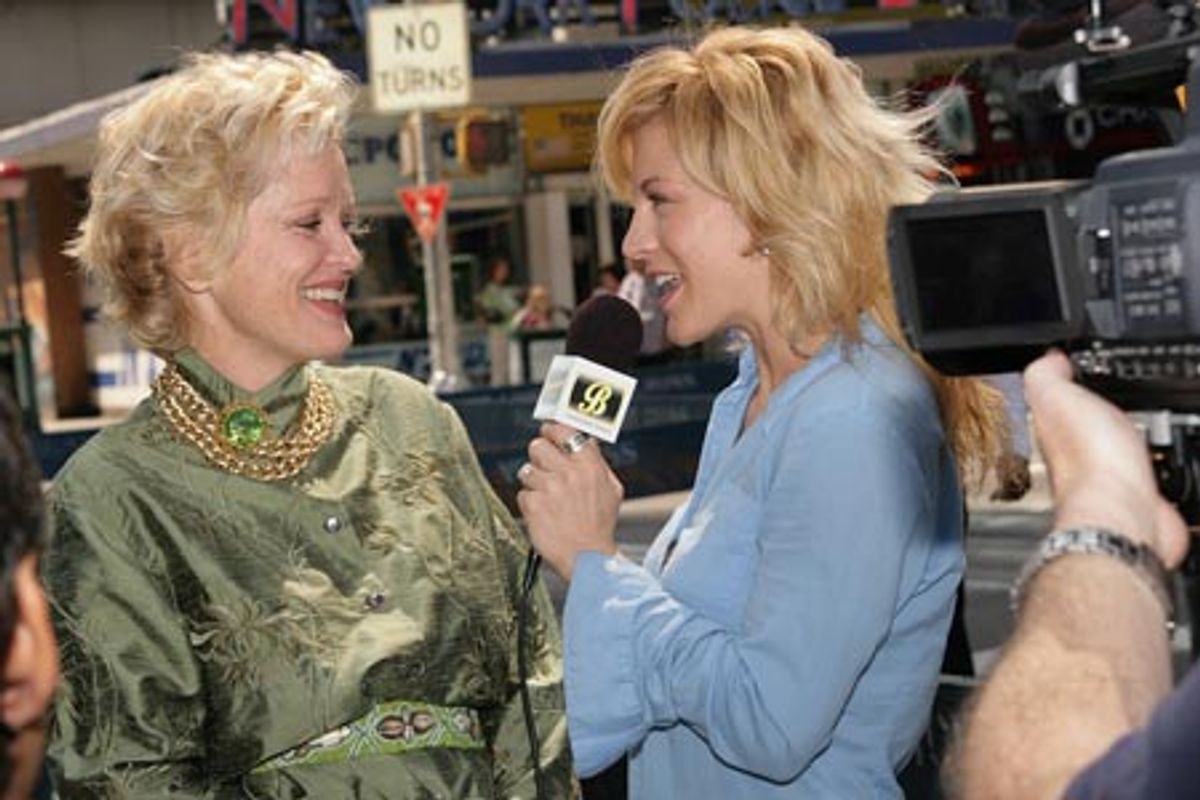 Christine Ebersole and Felicia Finley at 