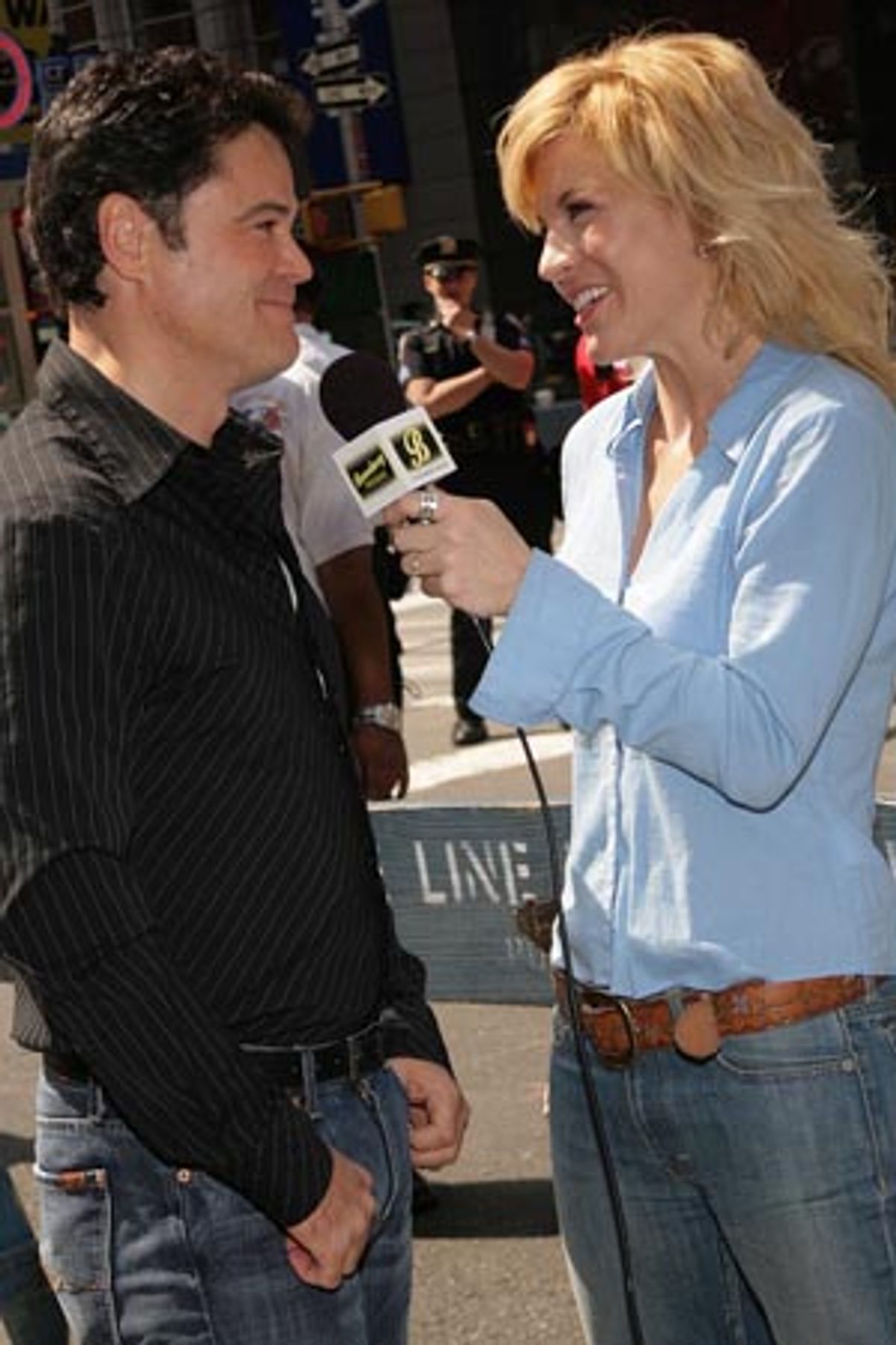 Donny Osmond and Felicia Finley at 