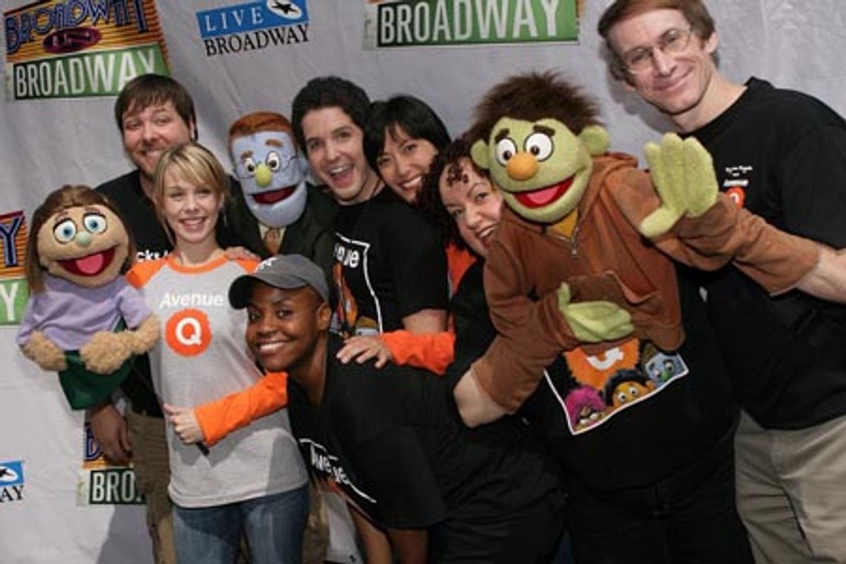 The cast of Avenue Q at 