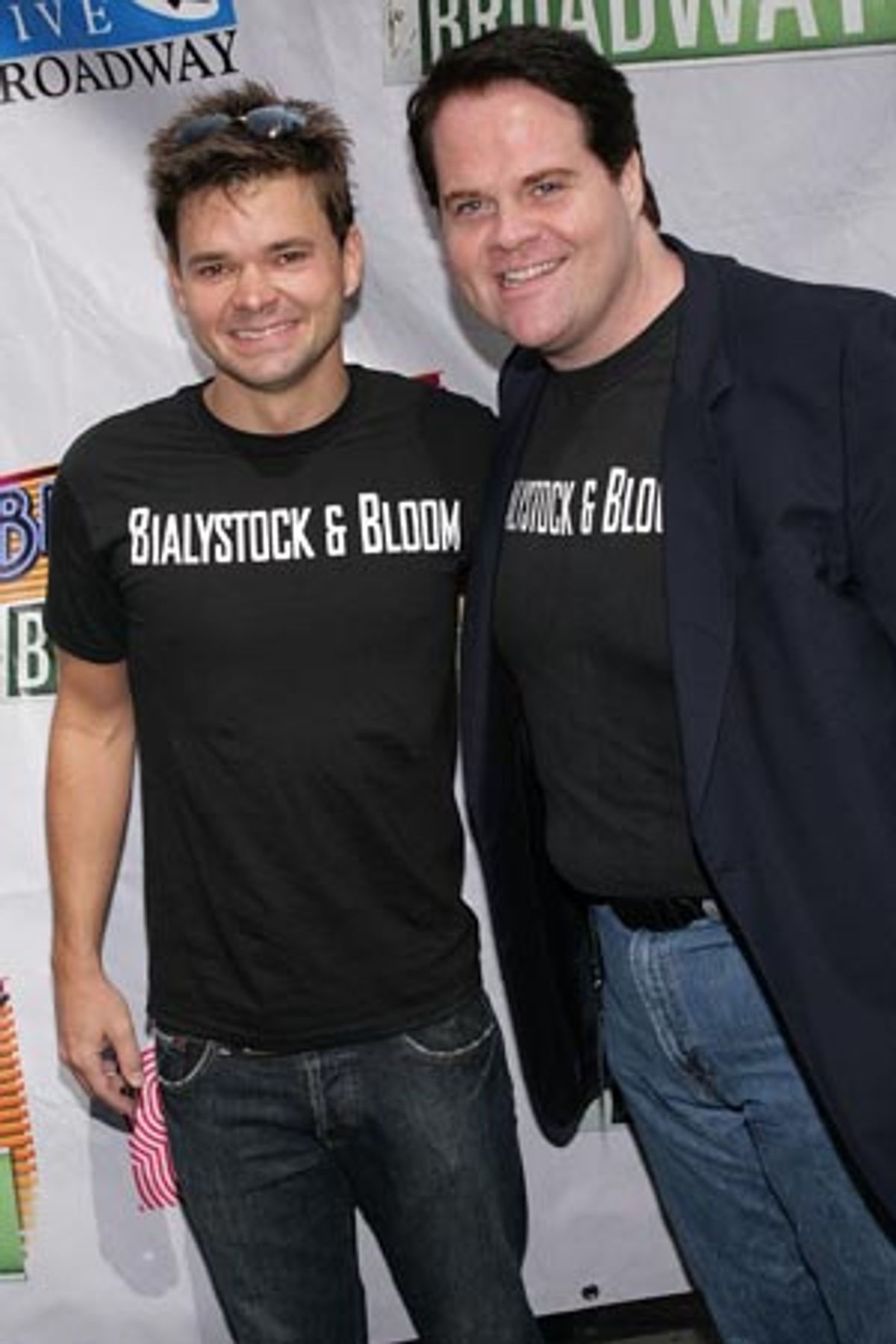 Hunter Foster and John Treacy Egan at 