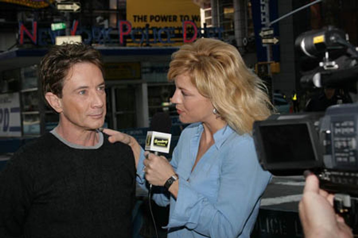 Martin Short and Felicia Finley at 