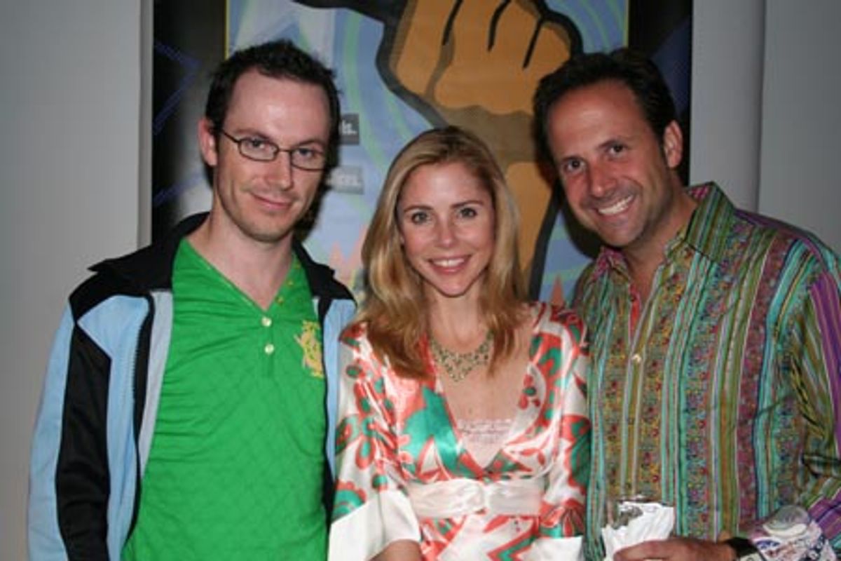 Dean Bryant (NYMF, Virgins, Writer/Director), Kerry Butler and Joe Mazzarino at 