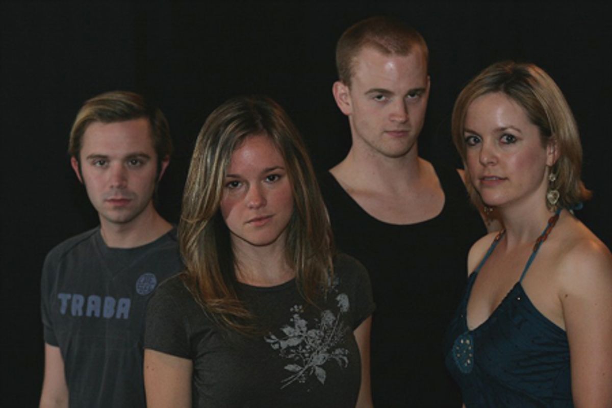 Danny Calvert, Libby Winters, Micah Shepard and Molly Laurel at 