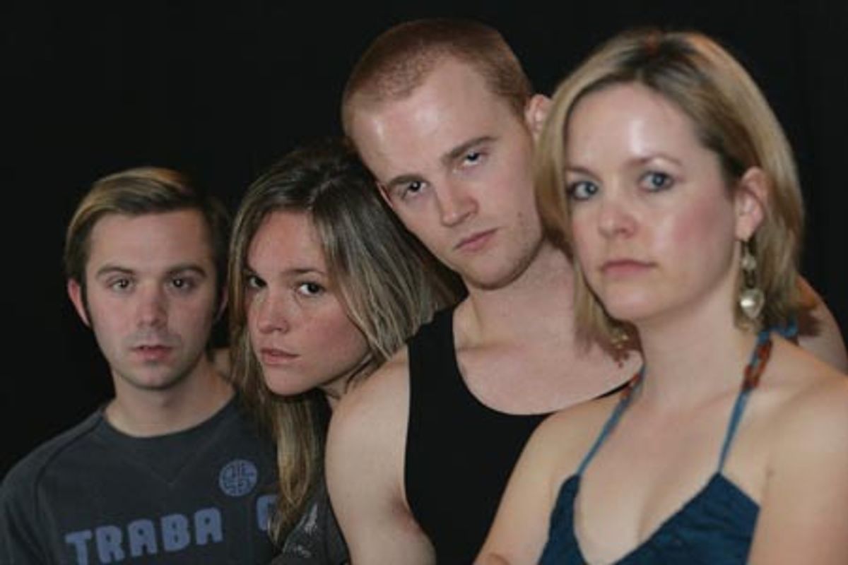 Danny Calvert, Libby Winters, Micah Shepard and Molly Laurel at 