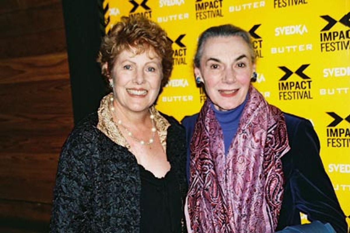 Lynn Redgrave and Marian Seldes at 