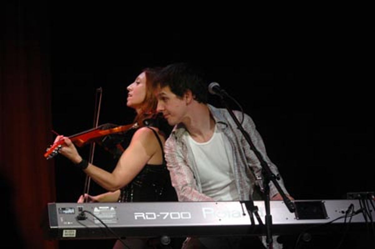 Valerie Vigoda and Brendan Milburn at 