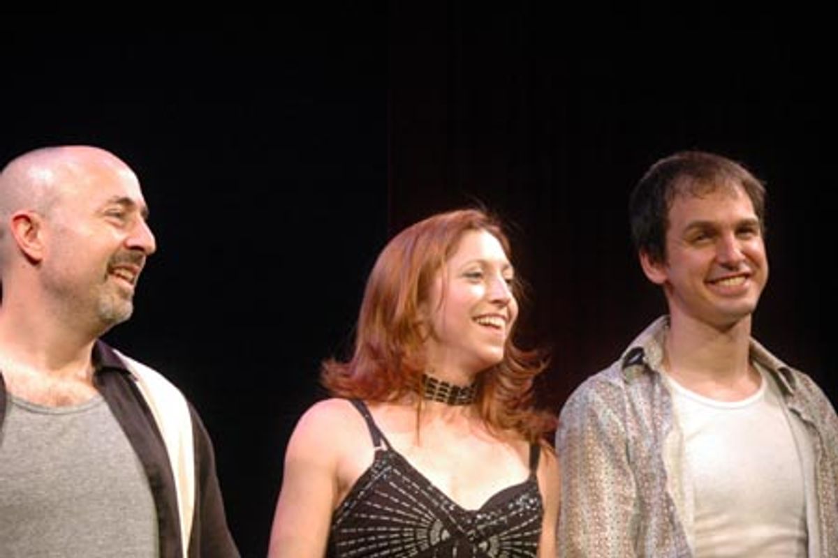 Gene Lewin, Valerie Vigoda and Brendan Milburn at 