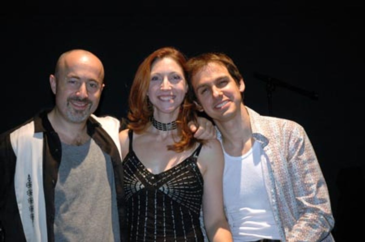 Gene Lewin, Valerie Vigoda and Brendan Milburn at 