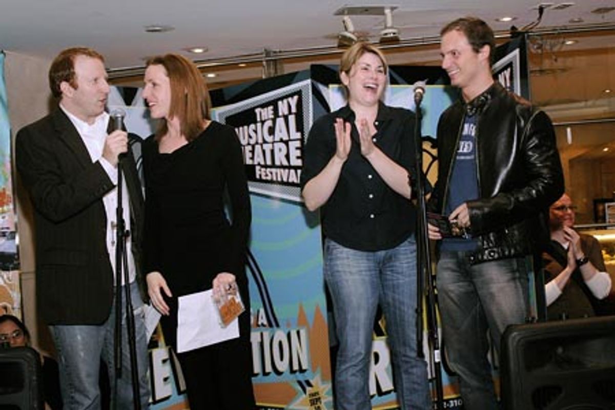 Hunter Bell, Susan Blackwell, Heidi Blickenstaff and Jeff Bowen at 