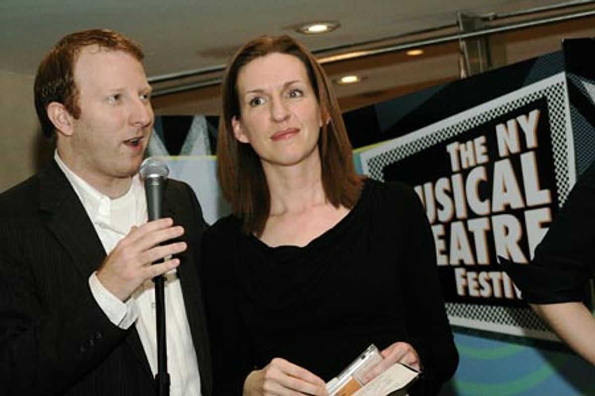 Hunter Bell and Susan Blackwell at 