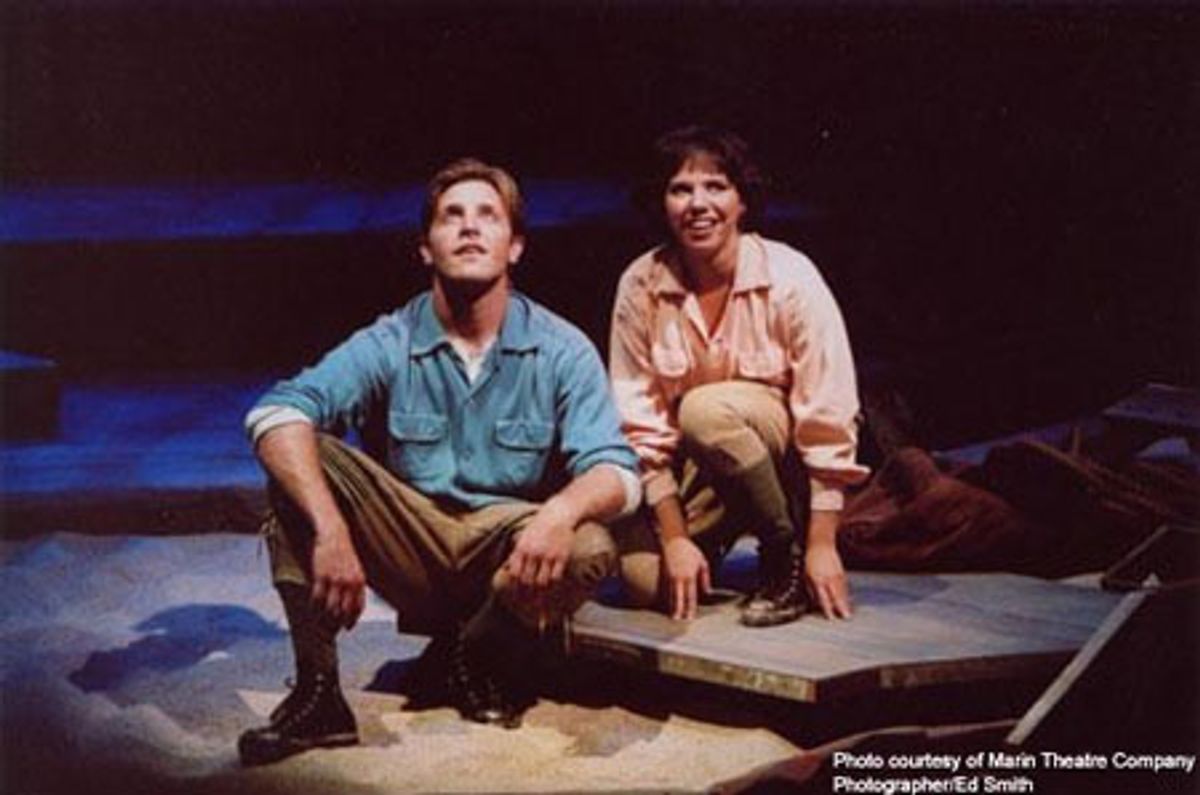 Travis Poelle (Glen One) and Dani Marcus (Bessie Two) at 