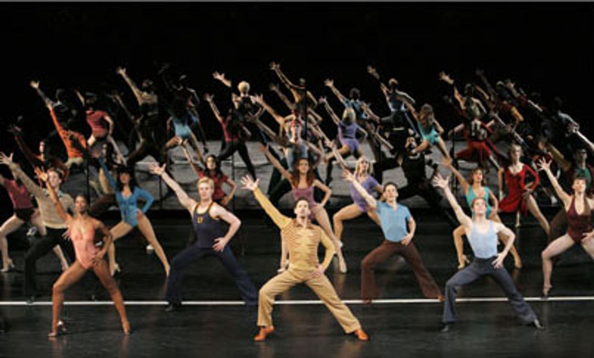 The cast of A Chorus Line at 