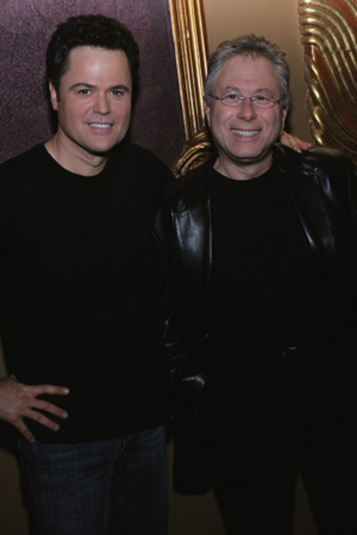 Donny Osmond and Alan Menken at 