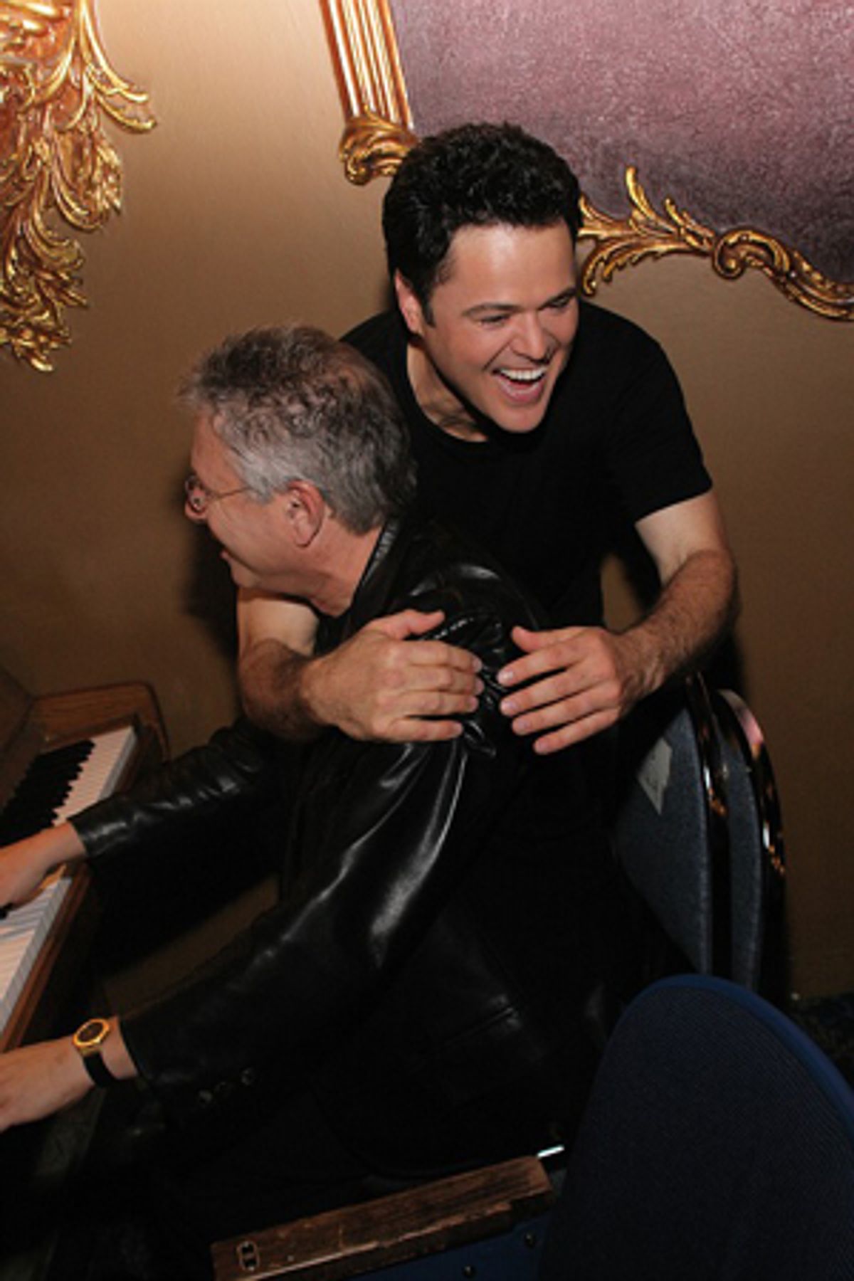 Alan Menken and Donny Osmond at 