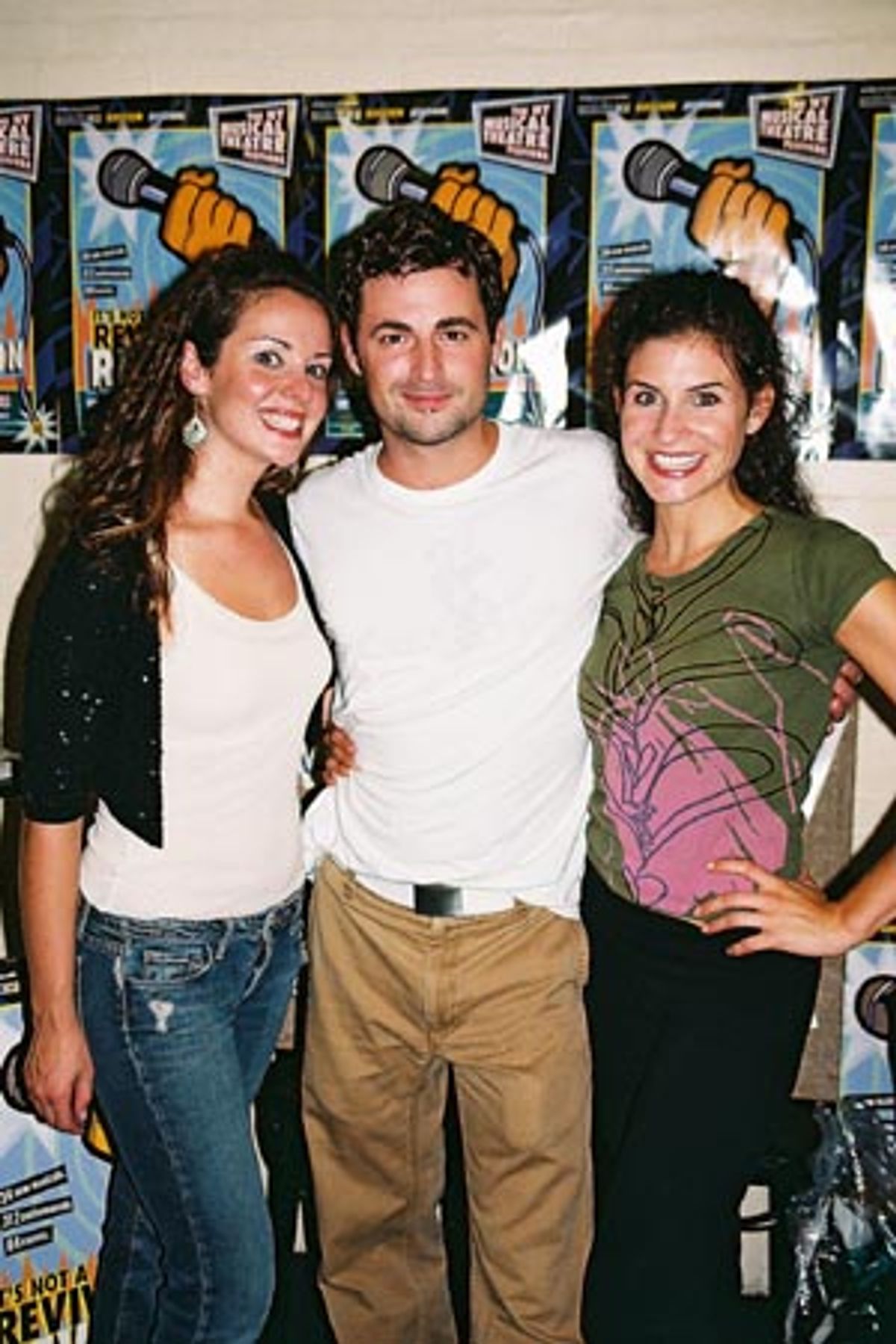 Ginifer King, Max von Essen and Jenny Powers at 