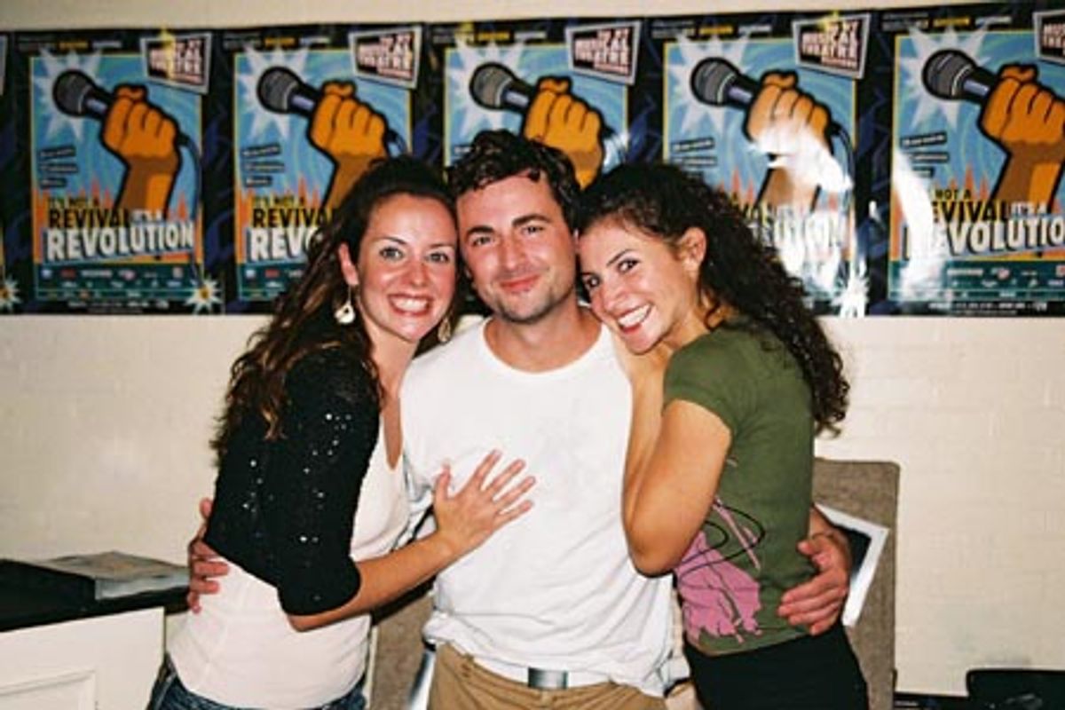Ginifer King, Max von Essen and Jenny Powers at 