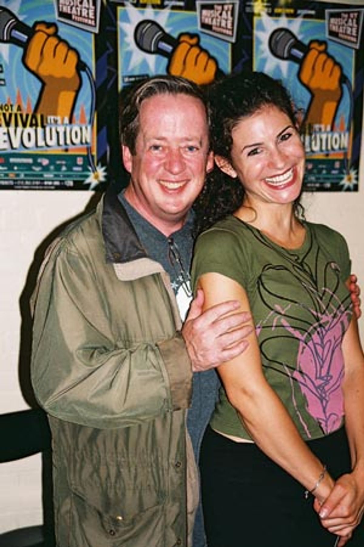 Patrick Garner and Jenny Powers at 