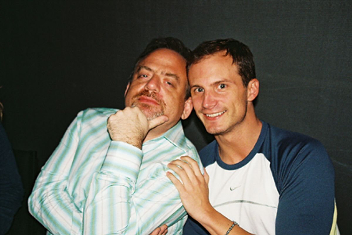 NYMF Broadway Idol Celebrity Judges Marc Shaiman and Jeff Bowen at 