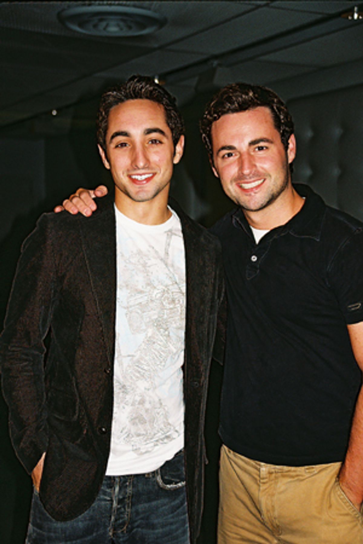 Eric Schneider (Altar Boyz) and Max von Essen (NYMF, Desperate Measures) at 