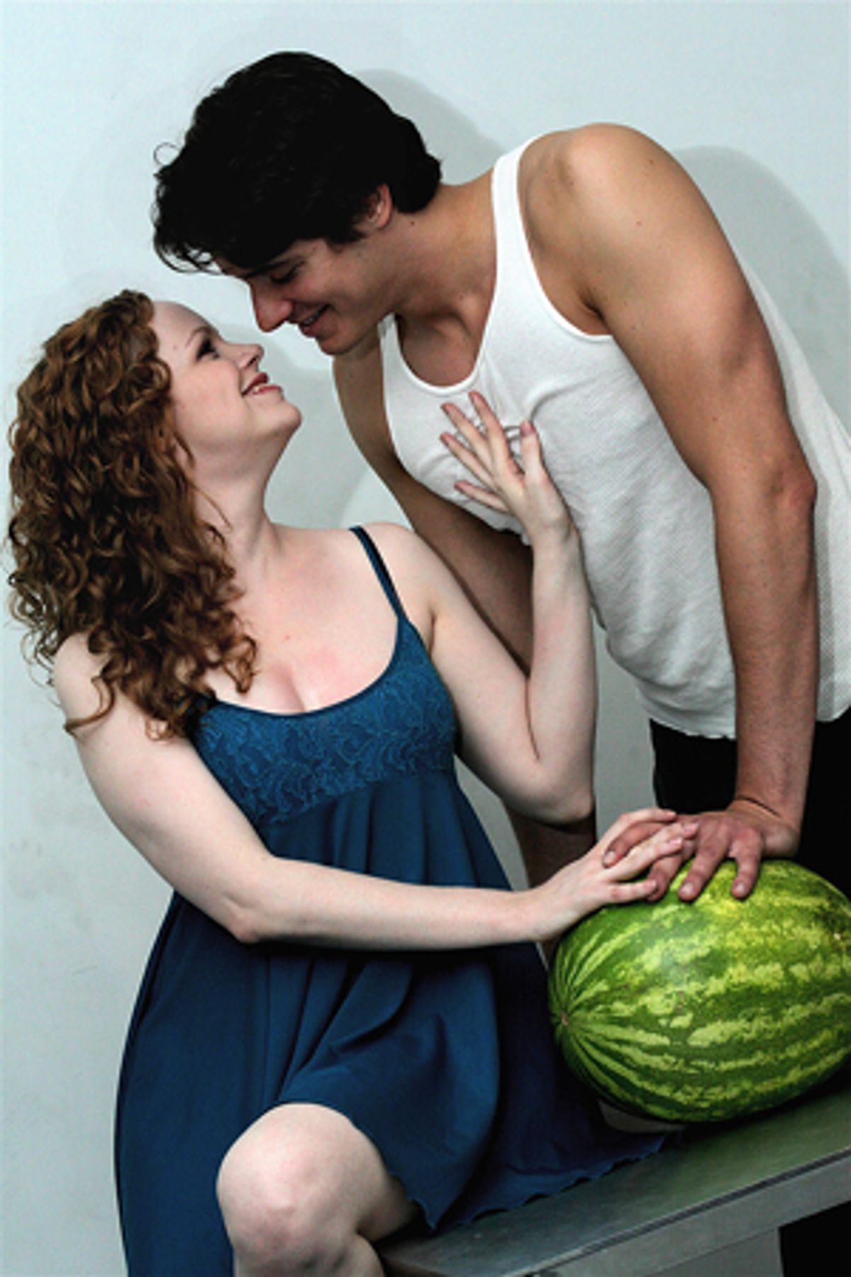 Megan Reinking and Heath Calvert at 