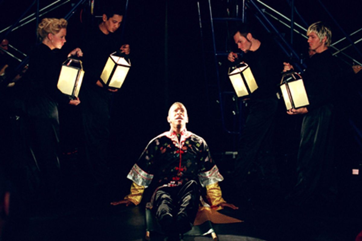 Kevyn Morrow as the Tang Emperor at 