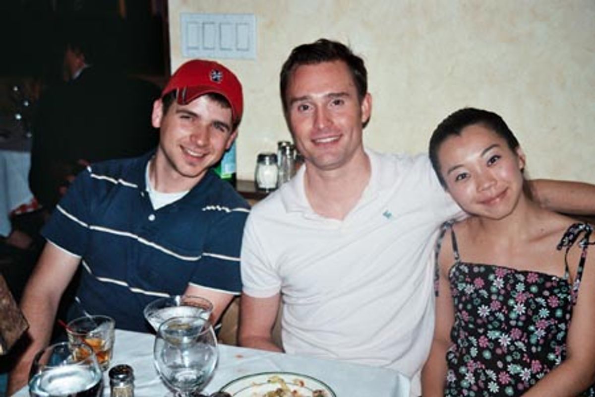 Aaron Spivey, Brad Anderson (Don) and Yuka Takara (Connie) at 