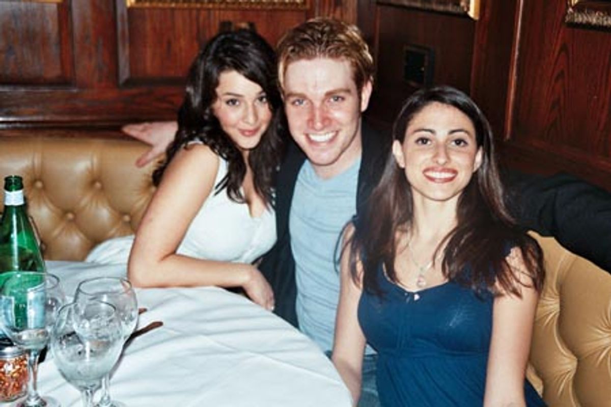 Alisan Porter (Bebe), Tyler Hanes (Larry) and Natalie Cortez (Diana) at 