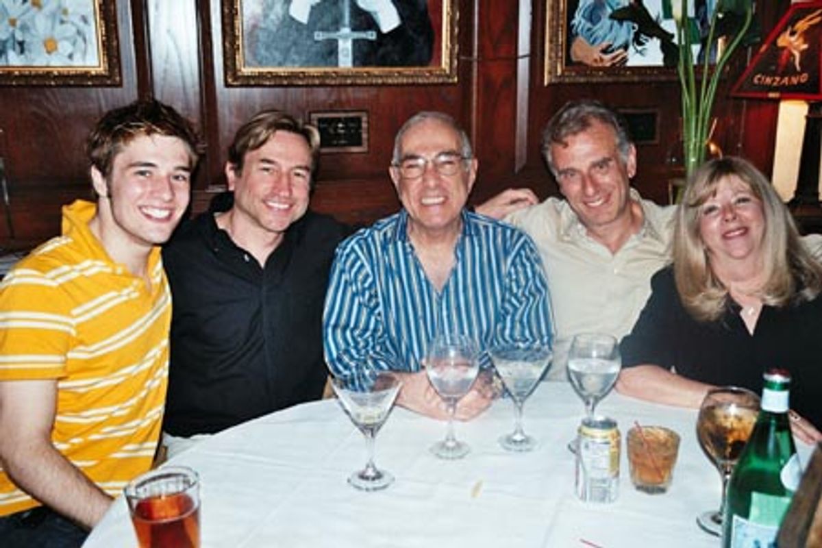 Paul McGill, Peter Pileski (Assistant Director), Bob Avian (Director and original Co-Choreorgrapher), John Breglio (Producer) and Nan Knighton at 