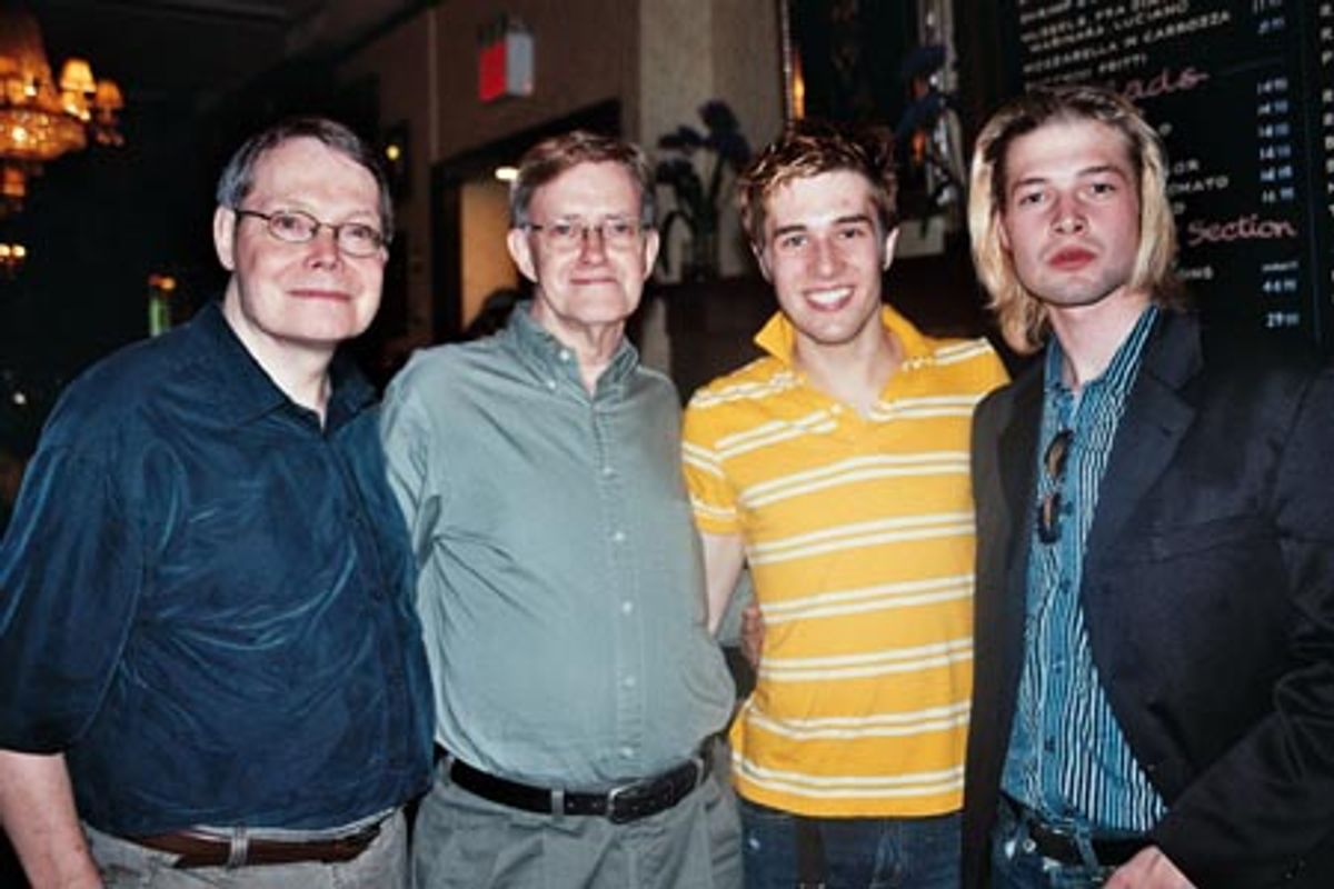 Andrew Benedict, Tom Blecher, Paul McGill and Brandon Ruckdashel at 