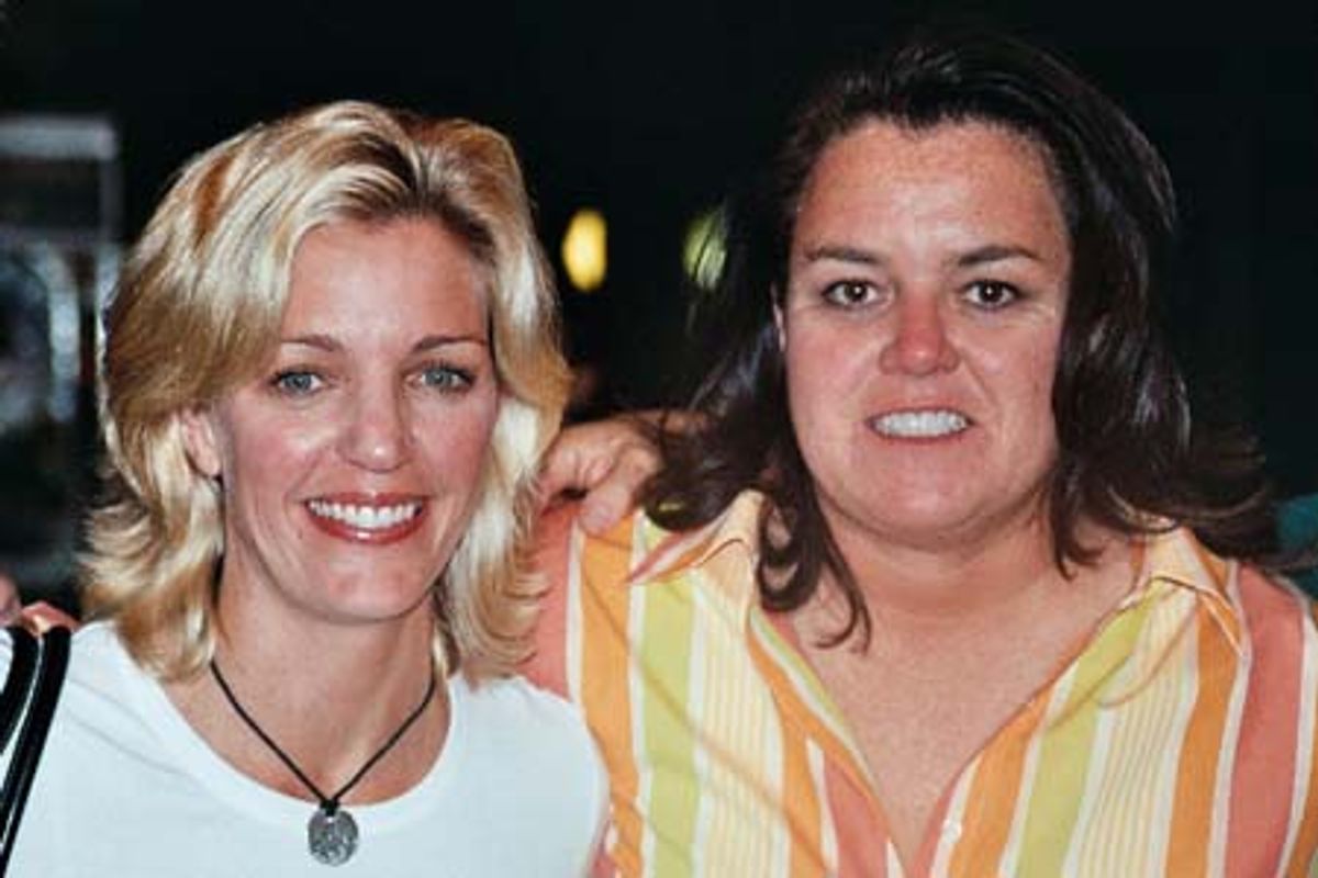 Kelli O'Donnell and Rosie O'Donnell at 