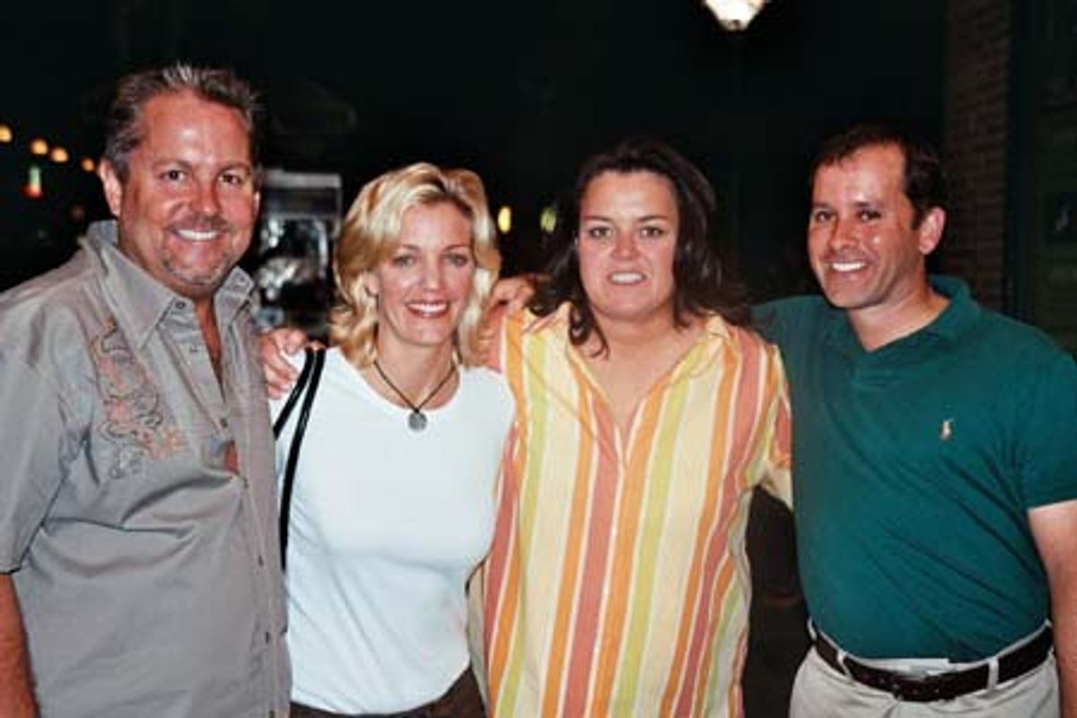 Dan McDonald, Kelli O'Donnell, Rosie O'Donnell and Gregg Kaminsky at 