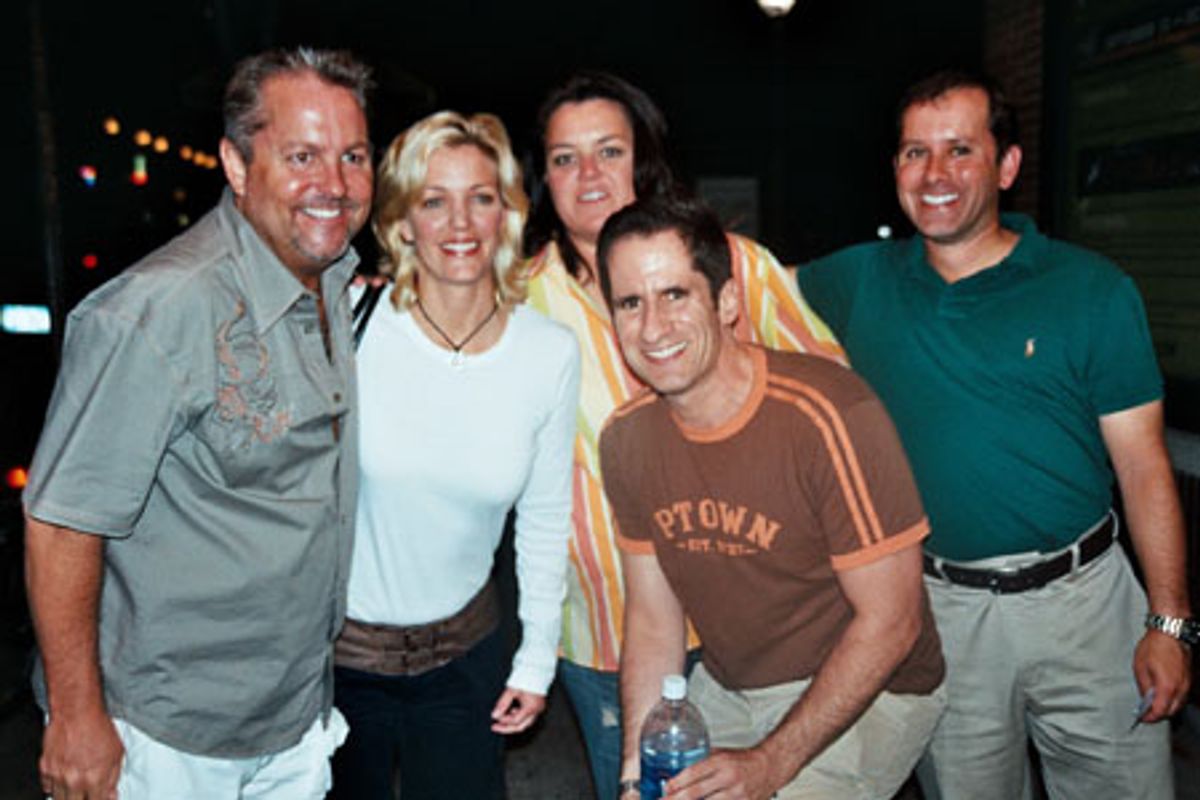 Dan McDonald, Kelli O'Donnell, Rosie O'Donnell, Seth Rudetsky, and Gregg Kaminsky at 