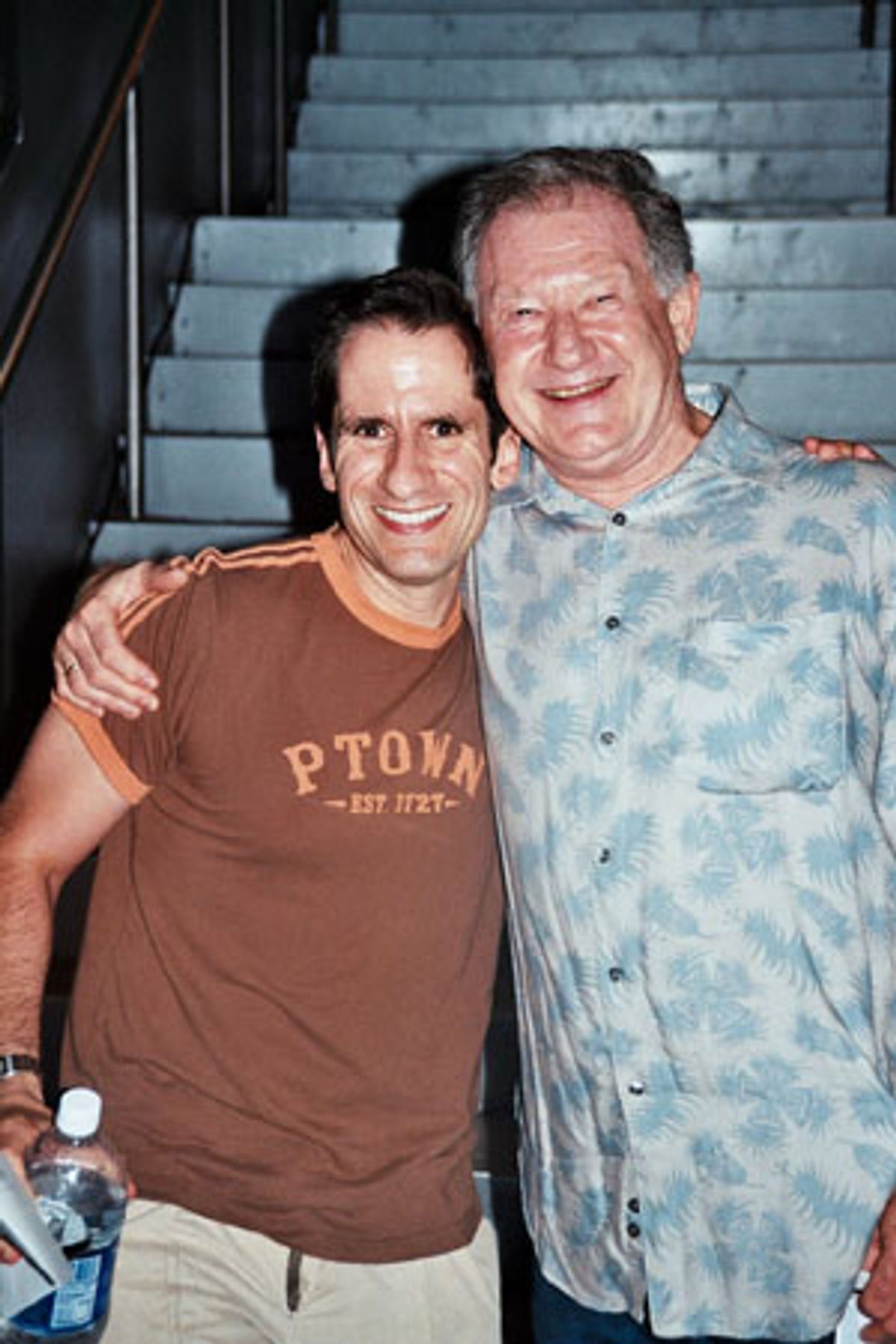Seth Rudetsky and Harvey Evans at 